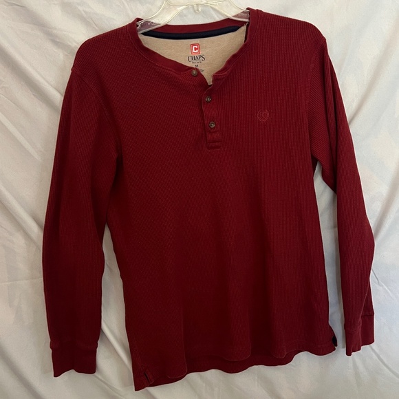 Men’s Size Medium Chaps Long-sleeve shirt - Picture 1 of 3
